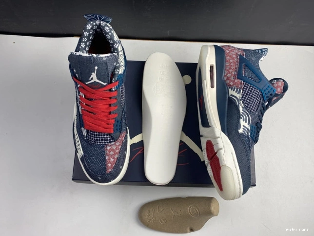 Cheap Husky 4 Jordan Sashiko CW0898-400 Retro Air SE 0821